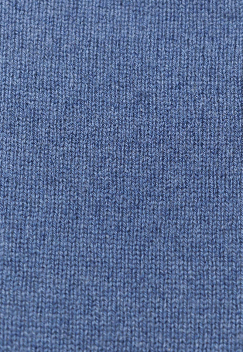 F Cashmere Daisy 1 Cashmere Sweater        Blue MDAISYTKP19_Blue_35066024