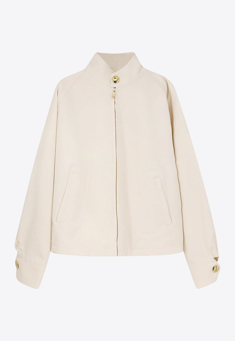 DARKPARK Robbie Zip-Up Jacket White WJA07FAC710001_White_35066081