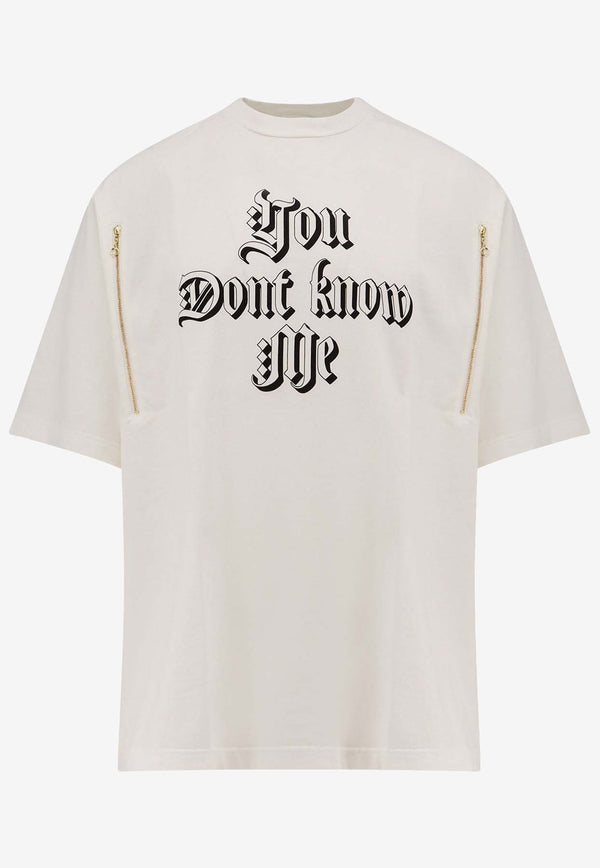Undercover You Don't Know Me T-shirt White UP2E4811WHITE_White_35066006
