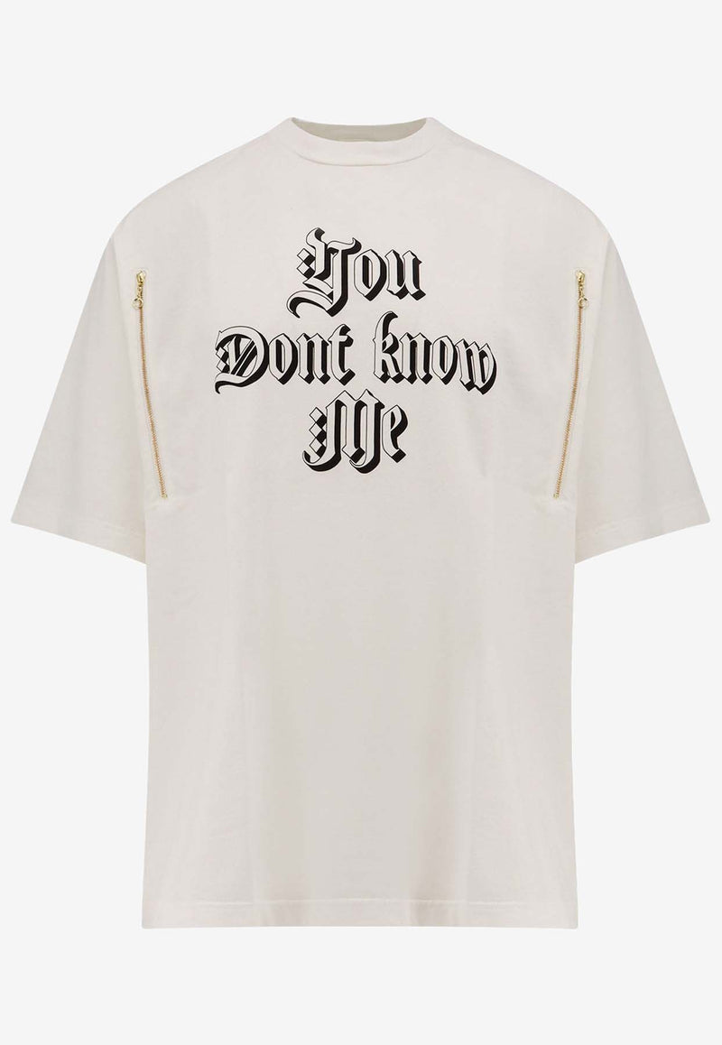 Undercover You Don't Know Me T-shirt White UP2E4811WHITE_White_35066006