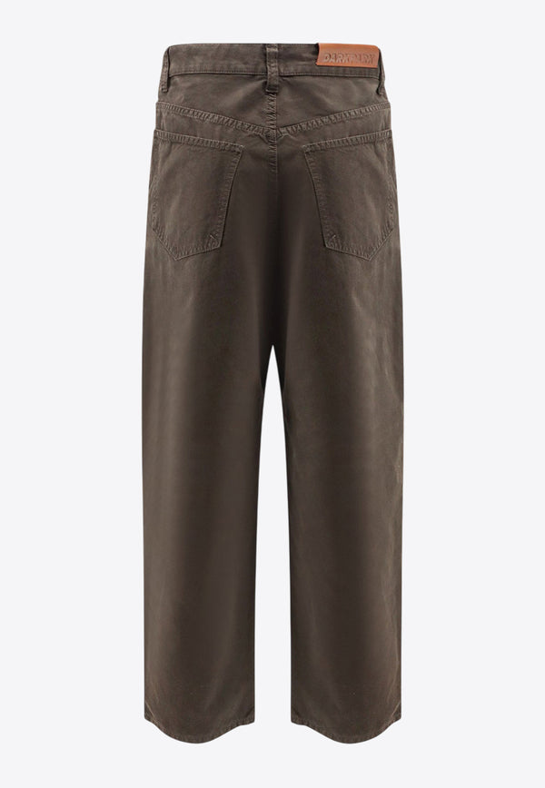 DARKPARK Straight-Leg Chained Pants Brown MTR11FAP050092_Darkbrown_35065928