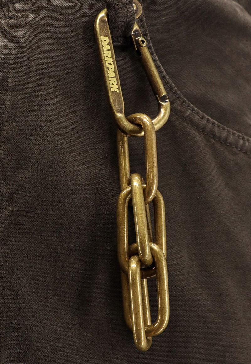 DARKPARK Straight-Leg Chained Pants Brown MTR11FAP050092_Darkbrown_35065928