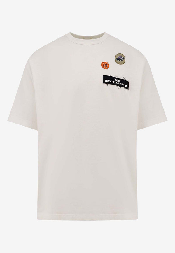 Undercover Logo Patches T-shirt White UP2E4812WHITE_White_35065748