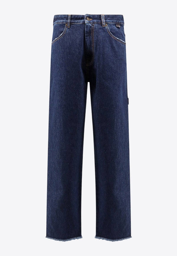 DARKPARK John Straight-Leg Chained Jeans Blue MTR01CDBL03W019W019_Darkbrown_35066086