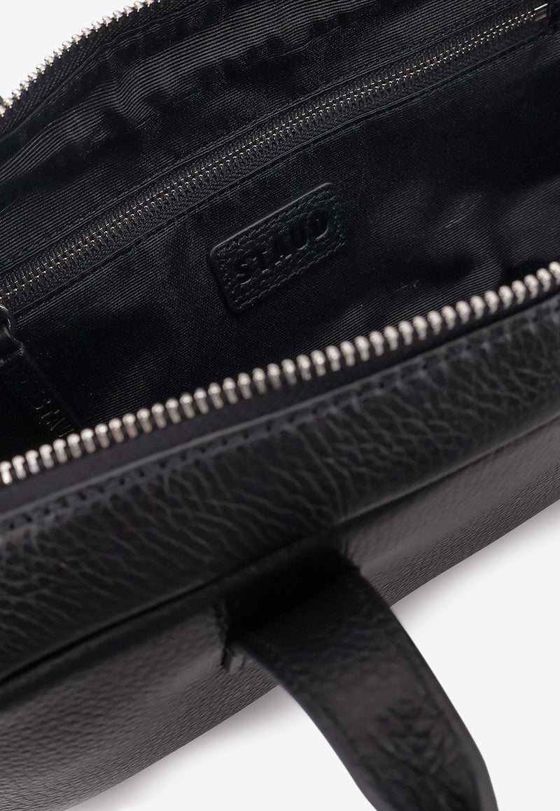 Staud Dude Leather Shoulder Bag Black H25R6008PEBLK_Black_35065902