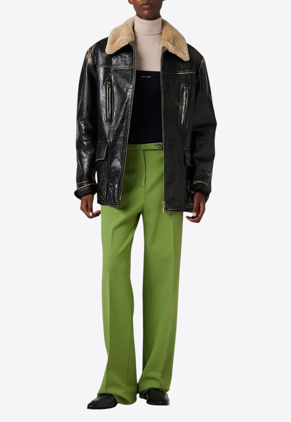 Miu Miu Rib Knit Logo Tube Top Navy MMV311SOOO18HY_F0008