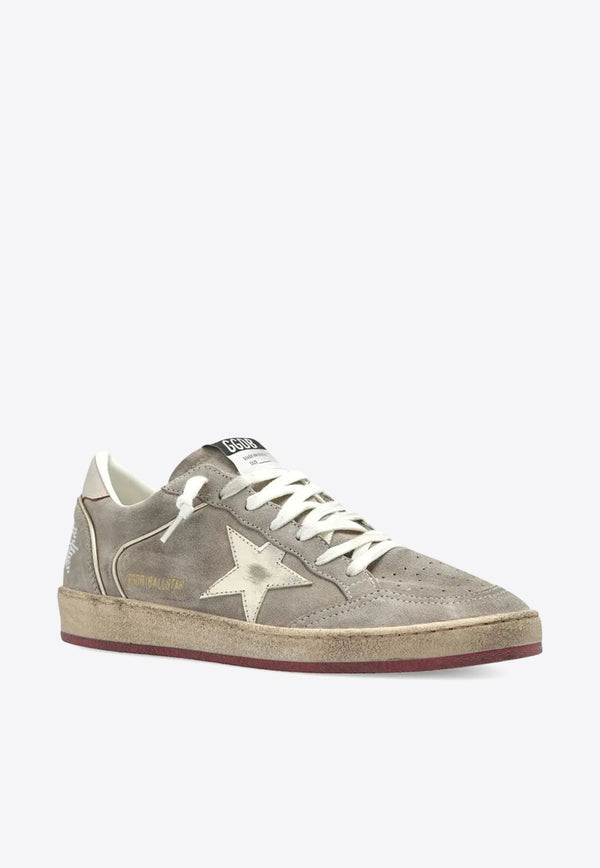 Golden Goose DB Ball Star Suede Low-Top Sneakers Gray GWF00327F007474_15777
