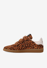 Isabel Marant Beth Leopard Suede Low-Top Sneakers Brown BK0013FAC3E08S_LEEC