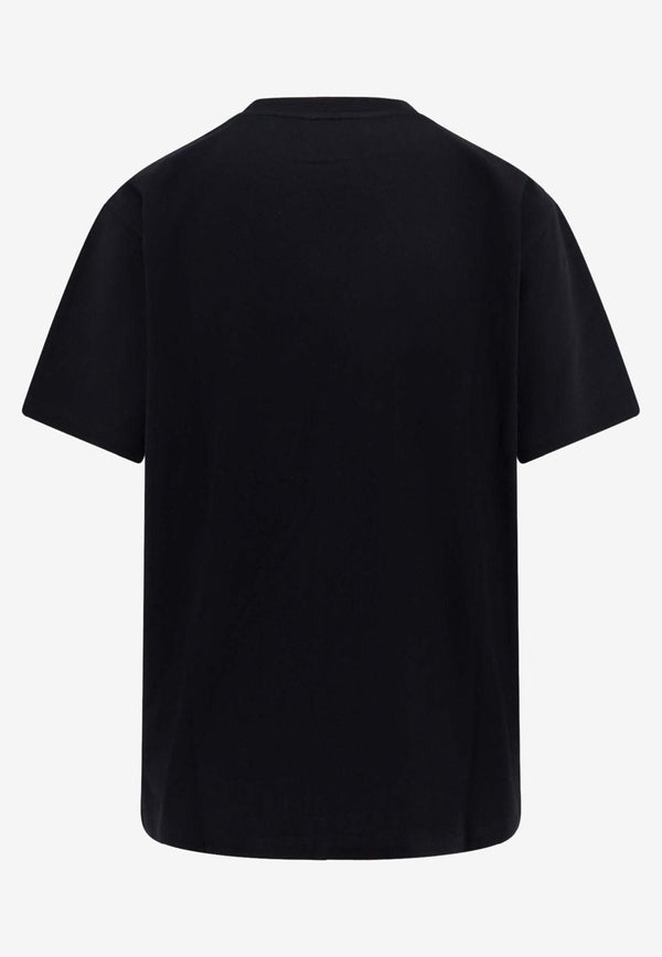 Coperni Logo Print Boxy T-shirt Black COPJS03F5036BLKWHT_Blackwhite_35066032