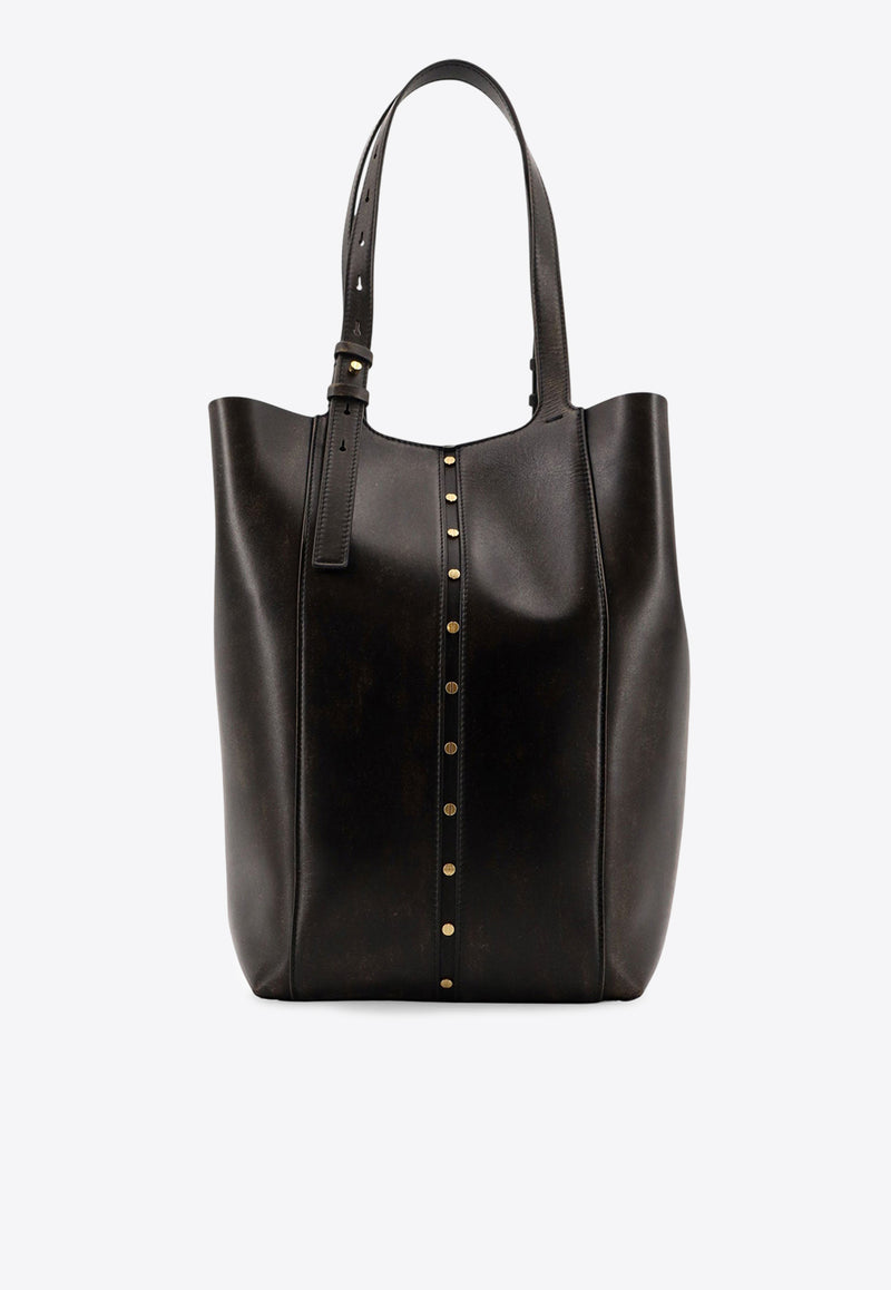 Golden Goose DB 24.7 Vintage Leather Shoulder Bag Black GWA00632A00086790100_Black_31276438