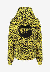 Coperni Leopard Print Hooded Sweatshirt Yellow COPJS15PF5035PRI_Print_35065955