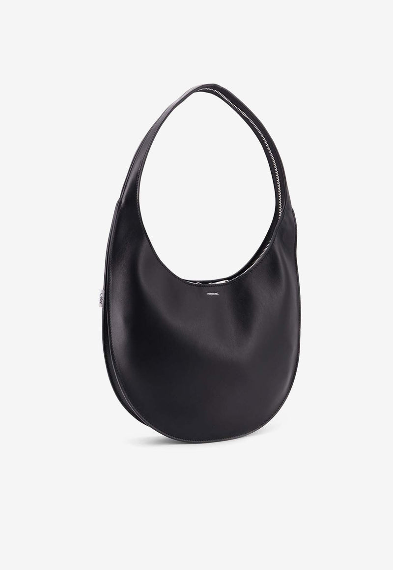 Coperni Medium Soft Swipe Leather Shoulder Bag Black COPBA109F6012BLK_Black_35066030