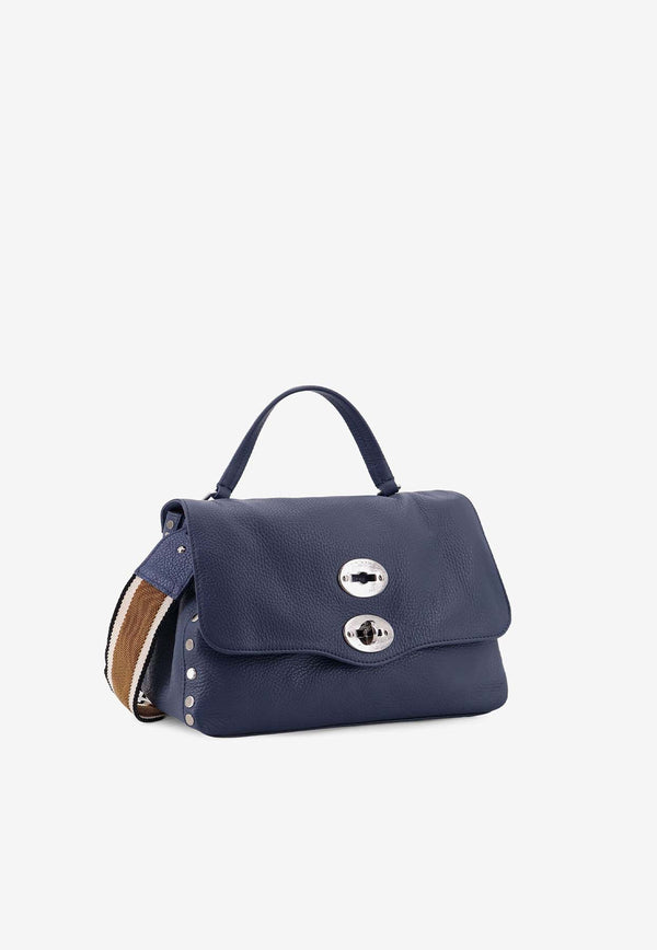 Zanellato Small Postina Shoulder Bag Blue 0680100050000SZ0536_Blupavon_35065894