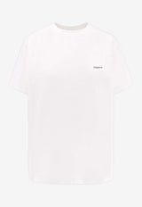 Coperni Logo Print Boxy T-shirt White COPJS03F5036WHTBLK_Whiteblack_35066011