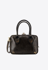 Golden Goose DB Vita Vintage Leather Top Handle Bag Black GWA00470A00086790100_Black_31276423