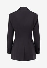 Paltò Cantuccio Single-Breasted Wool Coat Black B51PUCANTFWONER_Black_35065787