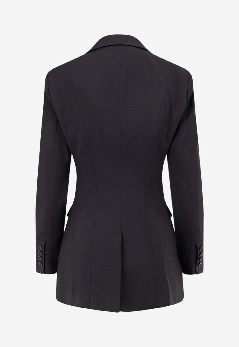 Paltò Cantuccio Single-Breasted Wool Coat Black B51PUCANTFWONER_Black_35065787