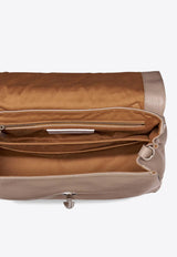 Zanellato Small Postina Leather Shoulder Bag Gray 0680100040000SZ0160_Graycreta_35065952