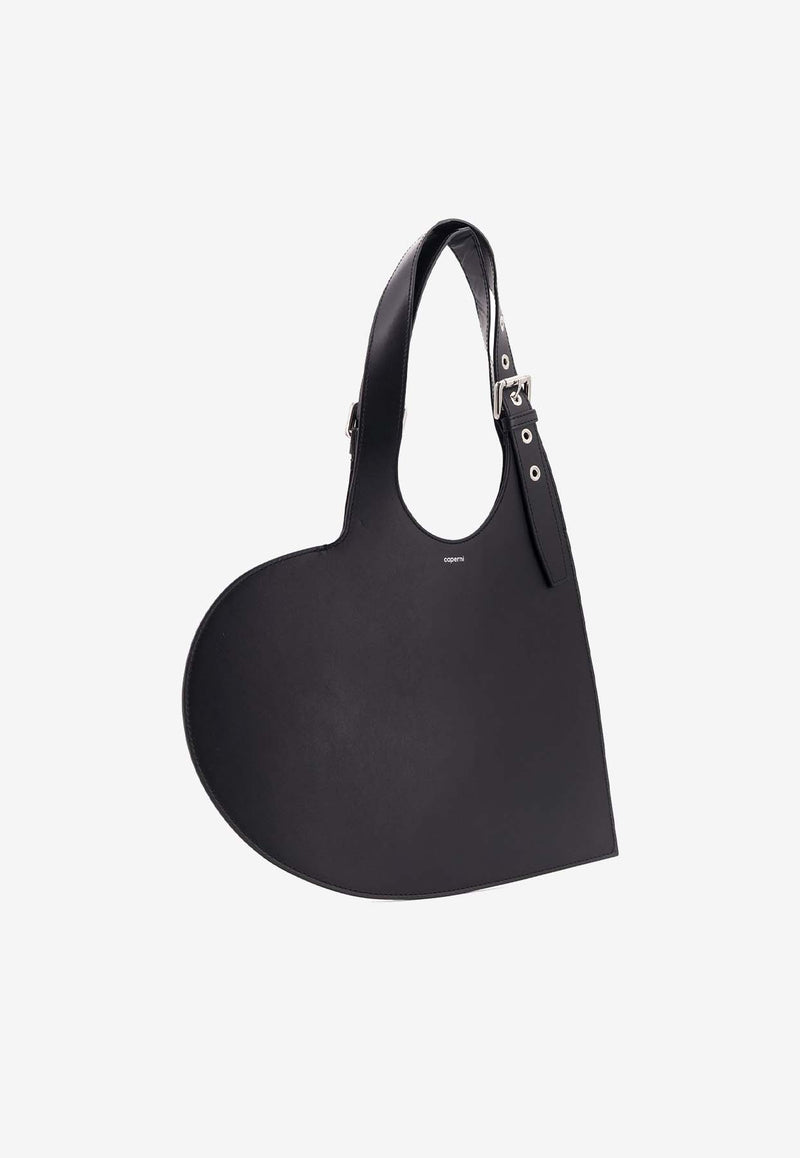 Coperni Belted Heart Leather Shoulder Bag Black COPBA112F6062BLK_Black_35065774