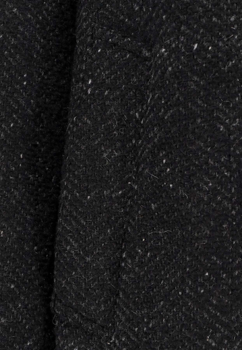 Paltò Cantuccio Single-Breasted Wool Coat Gray B51PUCANTNEONGRI_Grey_35065915