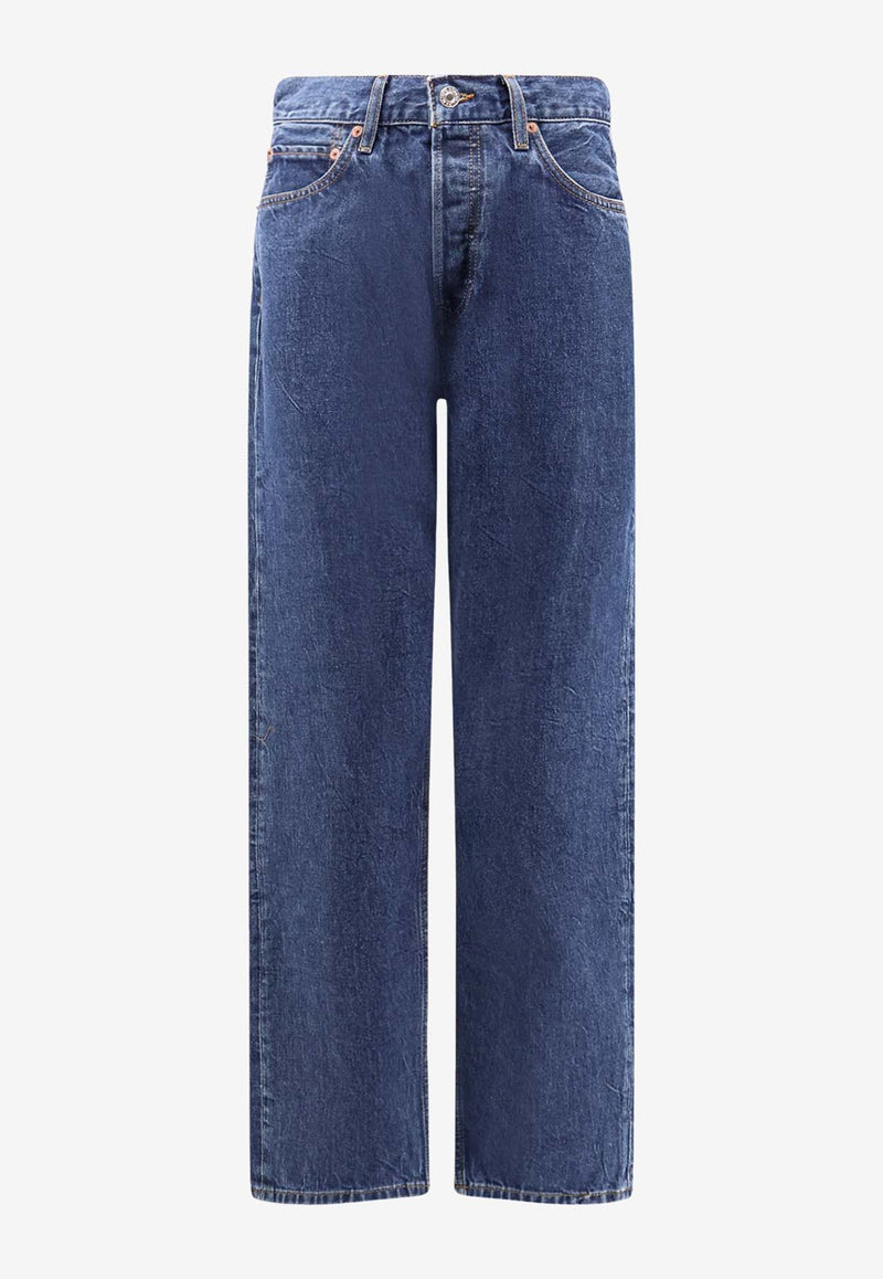 Re/done 90s Straight-Leg Jeans Denim 18803W90JEANRUSTIC INDIGO_Denim_35065826