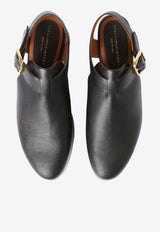 Stella McCartney Elyse 90 T-Bar Platform Pumps Black 810555APADE0_1000