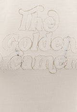 Golden Goose DB Logo Crewneck T-shirt White GWP02322P00211611616_ARTIC WOLF_29857001