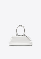 Givenchy Small Antigona East-West Shoulder Bag in Laminated Leather Silver BB5130B29U934_LIGHT SILVERY_29840092