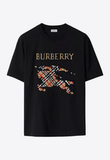 Burberry Cross-Stitch EKD T-shirt Black 8109021A1189_Black_29839474