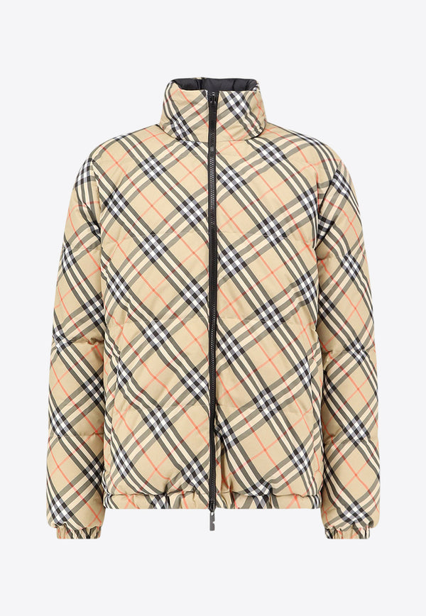 Burberry Snowdon Reversible Down Jacket Beige 8110189B9368_SAND IP CHECK_29840291