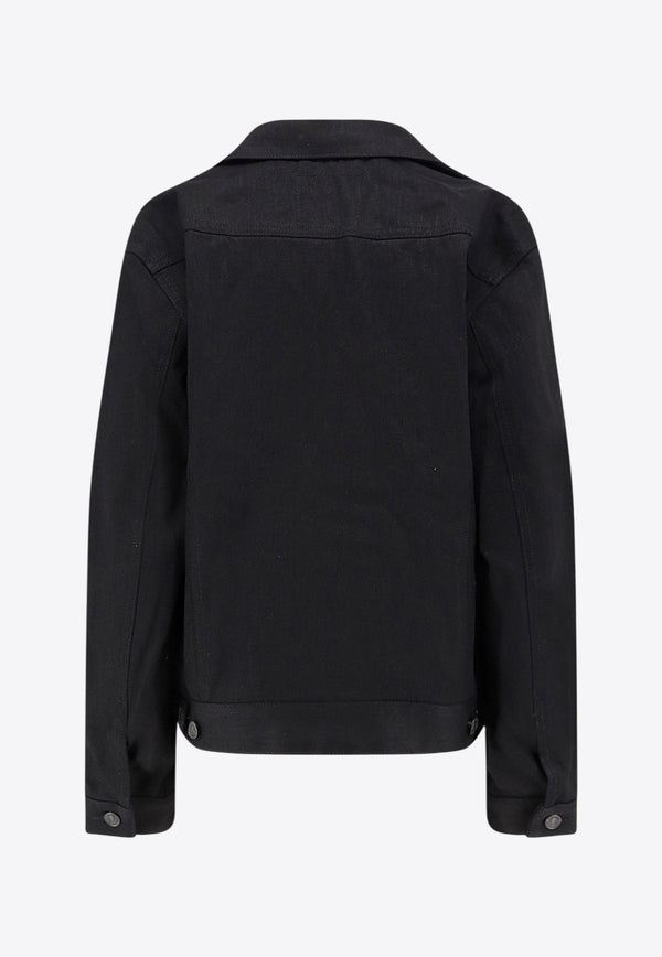 Balenciaga Standing Denim Jacket Black 849898TTWA41000_Black_30005018