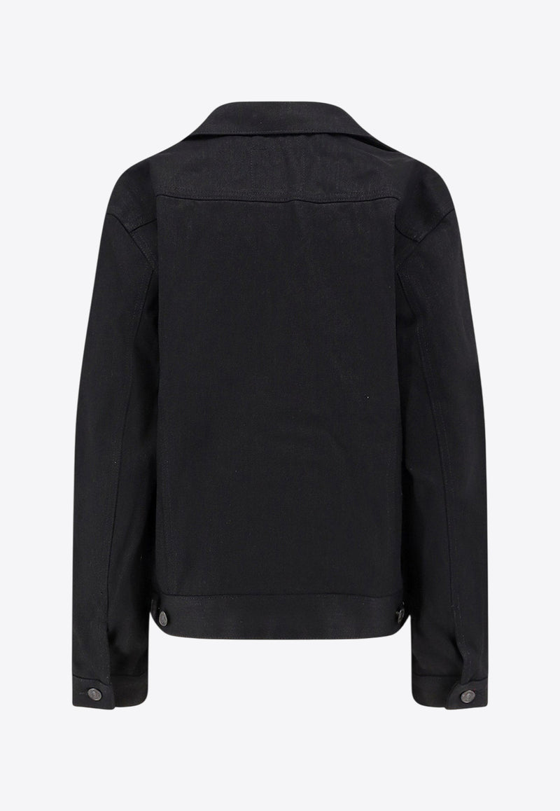 Balenciaga Standing Denim Jacket Black 849898TTWA41000_Black_30005018