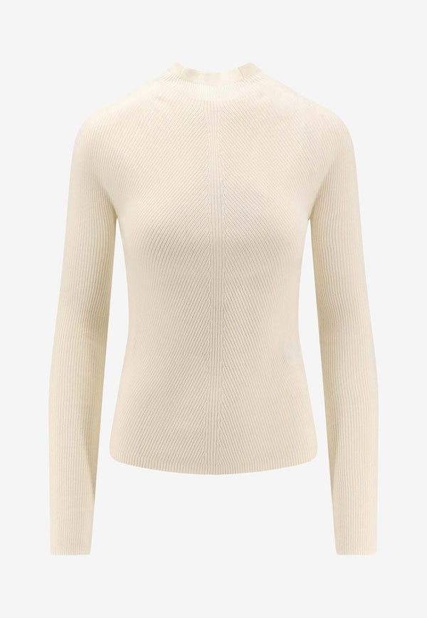 Hugo Boss Foliora Wool Sweater White 50549166118_OPEN WHITE_30893776