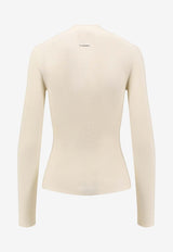 Hugo Boss Foliora Wool Sweater White 50549166118_OPEN WHITE_30893776