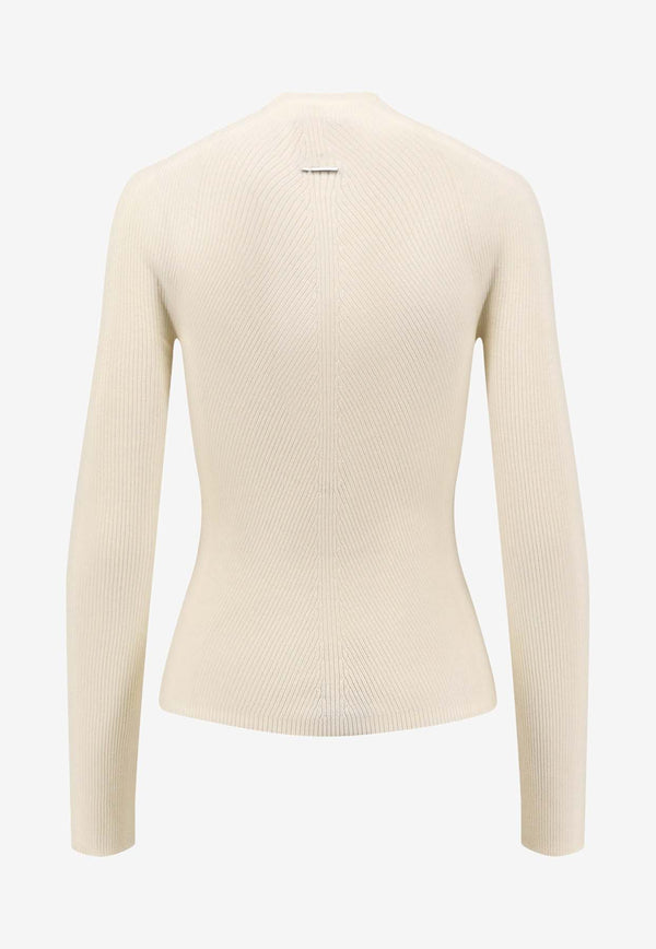 Hugo Boss Foliora Wool Sweater White 50549166118_OPEN WHITE_30893776