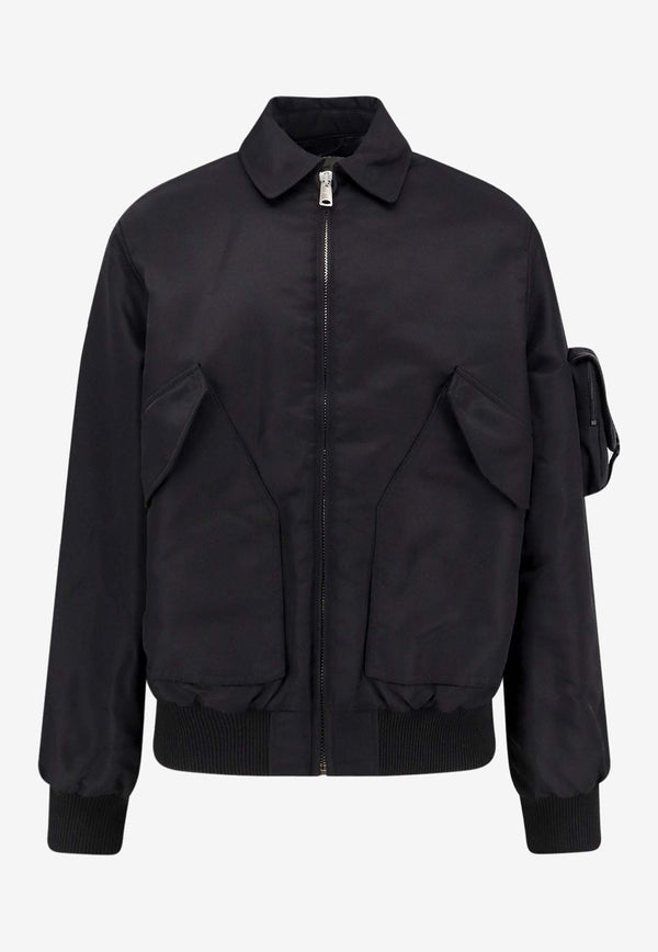 Coperni Bomber Zip-Up Jacket Black COPBL32F3003BLK_Black_35065828