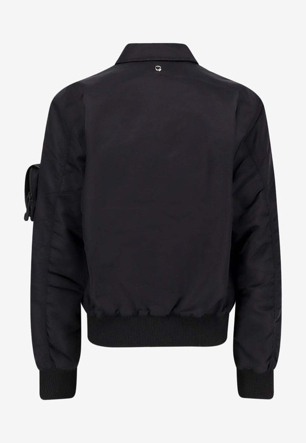 Coperni Bomber Zip-Up Jacket Black COPBL32F3003BLK_Black_35065828