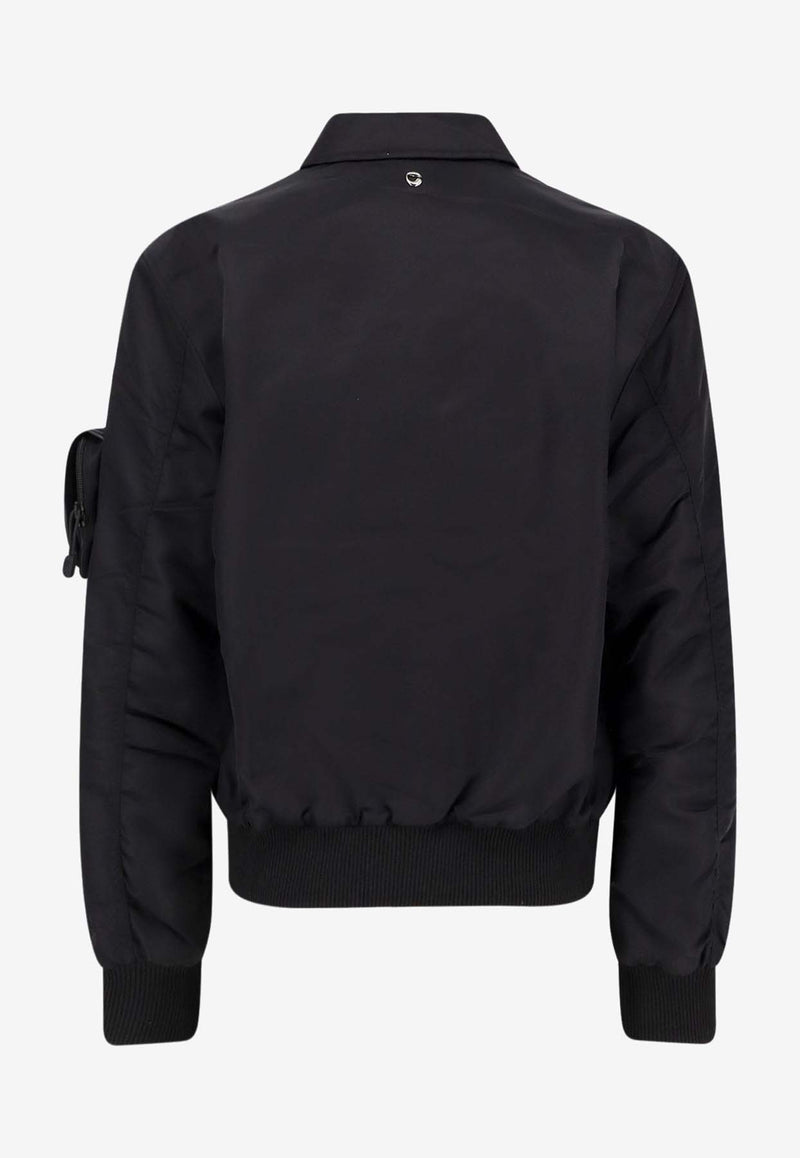 Coperni Bomber Zip-Up Jacket Black COPBL32F3003BLK_Black_35065828