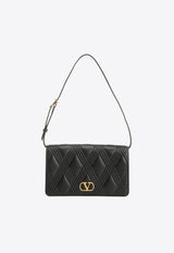 Valentino Mini Quiltie 67 Leather Shoulder Bag Black 7W2P0AV2MIC0NO_Black_29847010