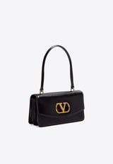 Valentino Vain VLogo Leather Shoulder Bag Black 7W2B0R93GCB0NO_Black_29843268