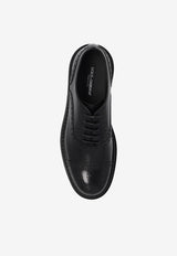 Dolce & Gabbana Brushed Leather Oxford Shoes Black A20159 A1203-80999