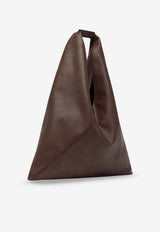 MM6 Maison Margiela Japanese Triangular Tote Bag Brown S54WD0039P8396T2164_Cocoa Brown_30005293