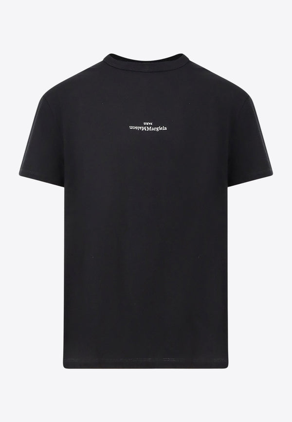 Maison Margiela Distorted Logo T-shirt Black S30GC0701S22816900_Black_29844022