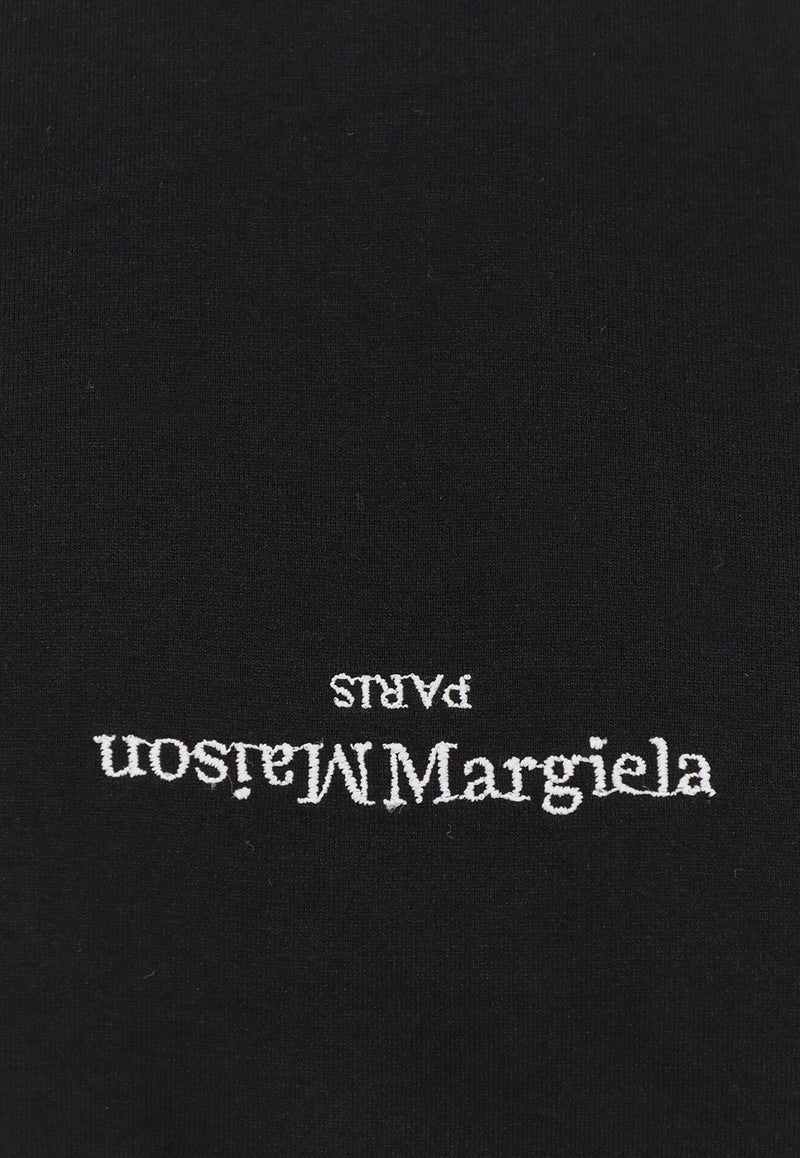 Maison Margiela Distorted Logo T-shirt Black S30GC0701S22816900_Black_29844022