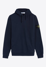 Stone Island Compass Patch Hooded Sweatshirt Blue K2S156100029S0A20V0020_Blue_29839561