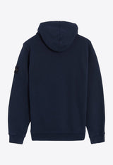 Stone Island Compass Patch Hooded Sweatshirt Blue K2S156100029S0A20V0020_Blue_29839561