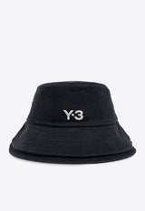 Y-3 Three-Stripes Logo Bucket Hat Black JN7192BLACK_Black_36145284