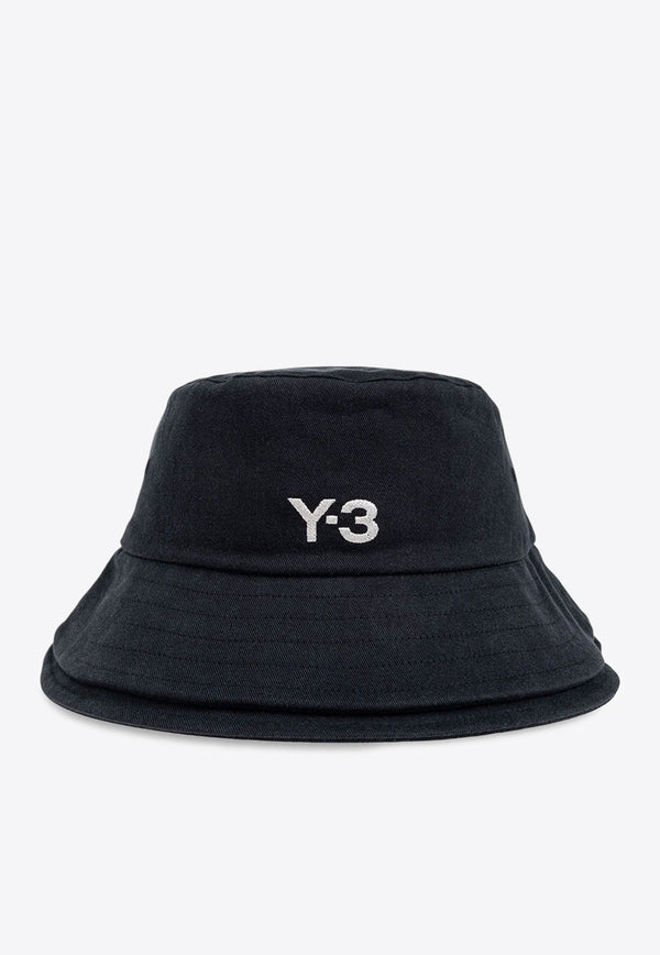 Y-3 Three-Stripes Logo Bucket Hat Black JN7192BLACK_Black_36145284