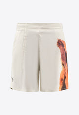 Y-3 Printed Tennis Shorts White JN2997ORBGRY_MULTCO_36145295
