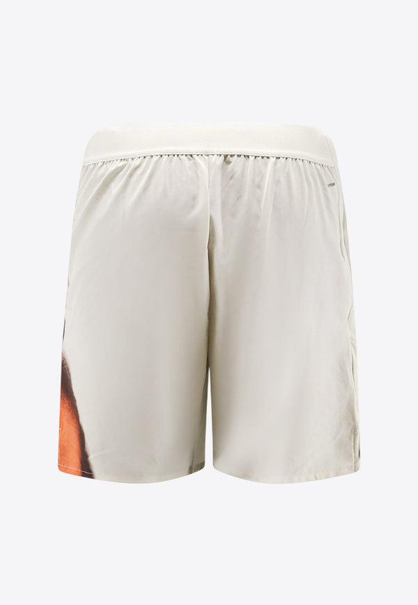 Y-3 Printed Tennis Shorts White JN2997ORBGRY_MULTCO_36145295
